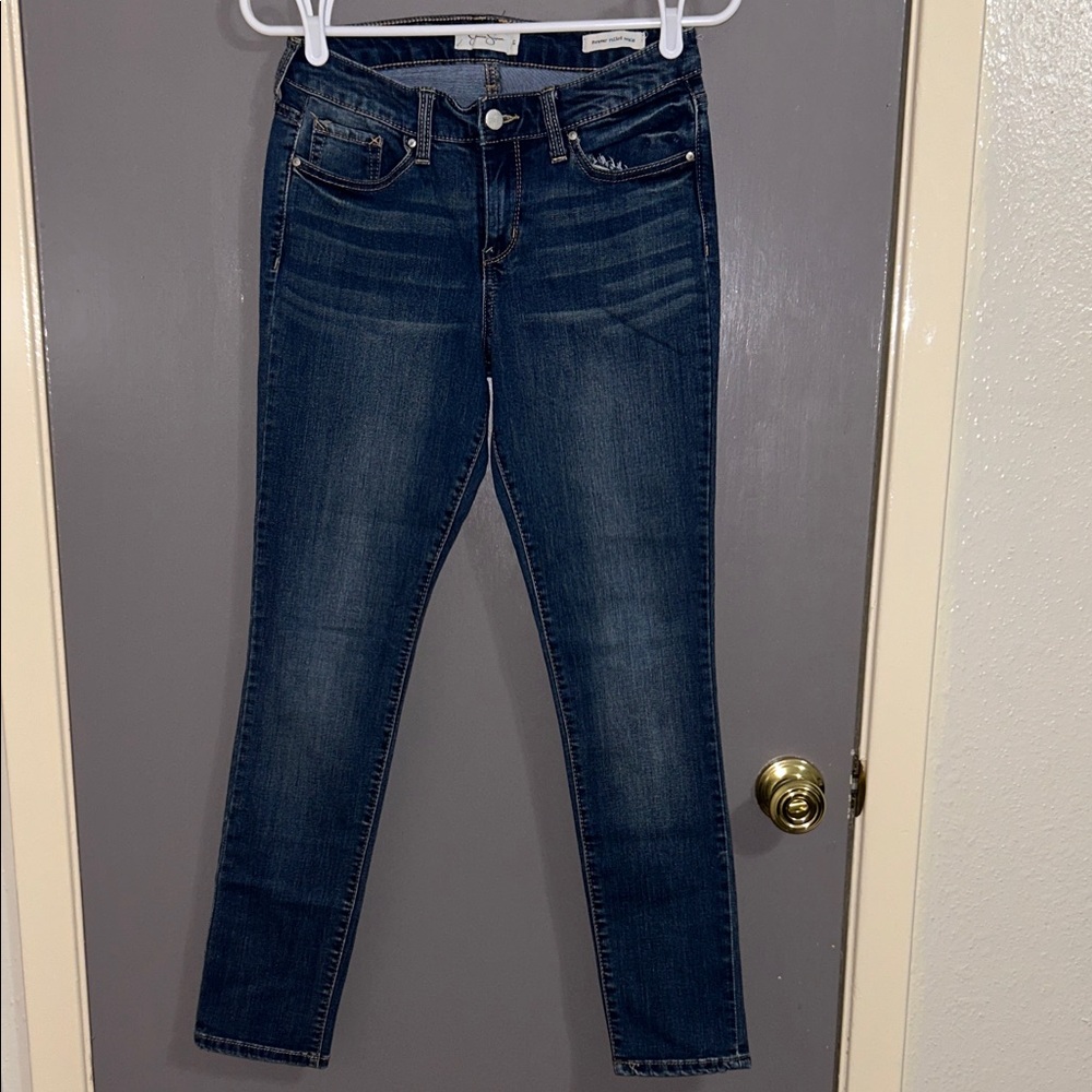 Jessica Simpson Dark Indigo Skinny Jeans Size 27